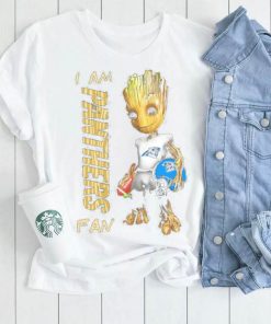 Baby Groot I am Carolina Panthers fan football player 2024 shirt