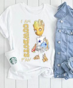 Baby Groot I am Dallas Cowboys fan football player 2024 shirt