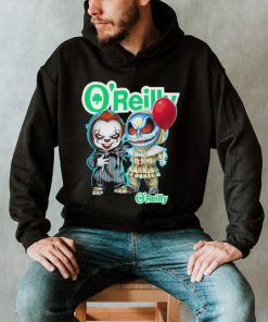 Baby Jack Skellington and Baby Pennywise O’Reilly logo 2024 shirt