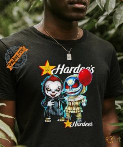 Baby Pennywise and Baby Jack Skellington Hardee’s 2024 shirt