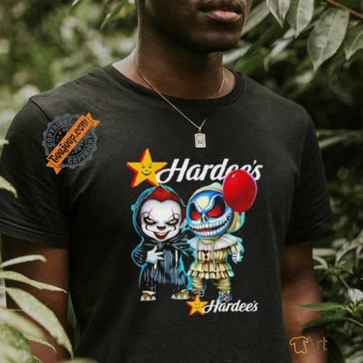 Baby Pennywise and Baby Jack Skellington Hardee’s 2024 shirt