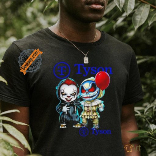 Baby Pennywise and Baby Jack Skellington Tyson Foods 2024 shirt