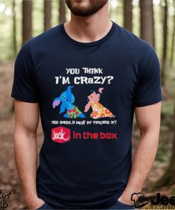 Baby Stitch And Lilo Pelekai Admit it now working at Jack in the box would be Boring with me shirt