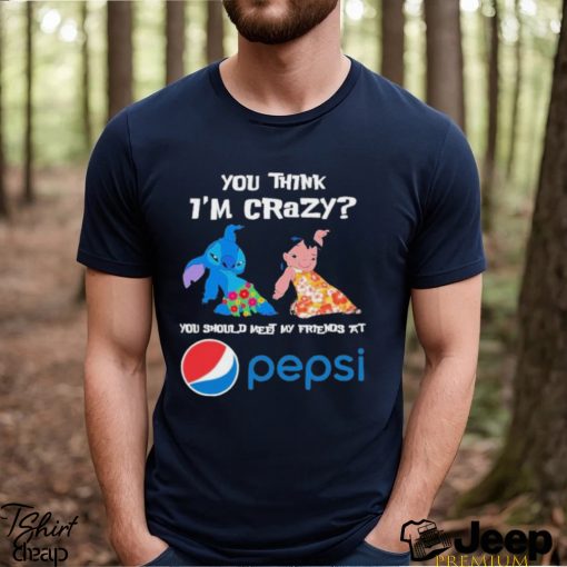 Baby Stitch And Lilo Pelekai Admit it now working at Pepsi would be Boring with me shirt