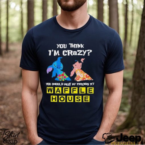 Baby Stitch And Lilo Pelekai Admit it now working at Waffle House would be Boring with me shirt