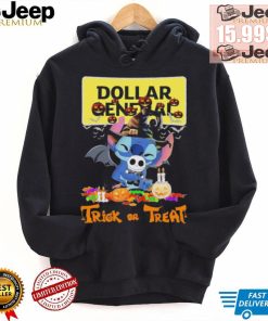 Baby Stitch Hug Baby Jack Skellington Dollar General Trick Or Treat Halloween 2024 shirt