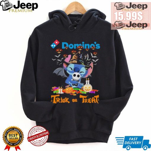 Baby Stitch Hug Baby Jack Skellington Domino’s Trick Or Treat Halloween 2024 shirt