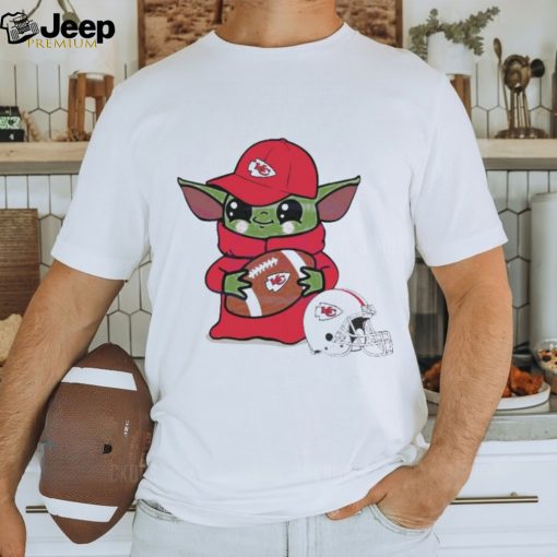 Baby Yoda Chiefs Football Helmet 2024 shirt