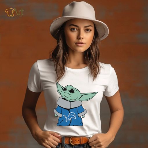 Baby Yoda Detroit Lions shirt