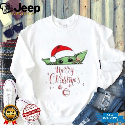 Baby Yoda Merry Christmas Shirt