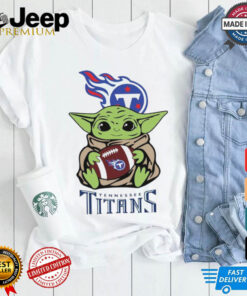 Baby Yoda Star Wars X Tennessee Titans NFL football season 2024 shirt