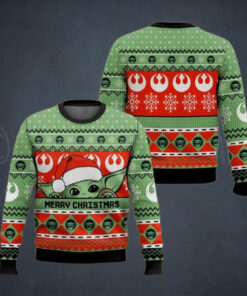 Baby Yoda Ugly Christmas Sweater