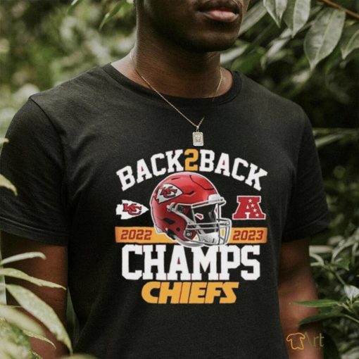 Back 2 Back AFC Champions 2022 2023 Kansas City Chiefs Shirt