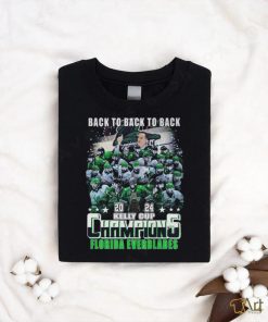 Back To Back 2024 Kelly Cup Champions Florida Everblades T Shirt