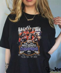 Back To Back Buffalo Bandits 2023 2024 NLL Champions T Shirt