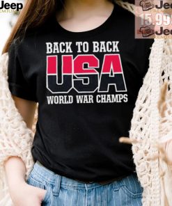 Back To Back World War Champs Shirt