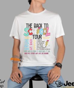 Back to School Teacher Tour Shirt