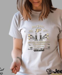 Back2back 2023 2024 Purdue Boilermakers Big Ten Champs Shirt