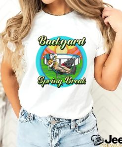 Backyard spring break shirt