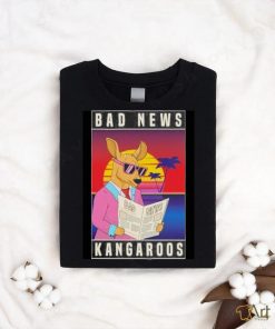 Bad News Kangaroo Bnk Retro shirt