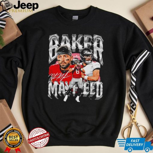 Baker Mayfield number 6 Tampa Bay Buccaneers football player signature vintage shirt