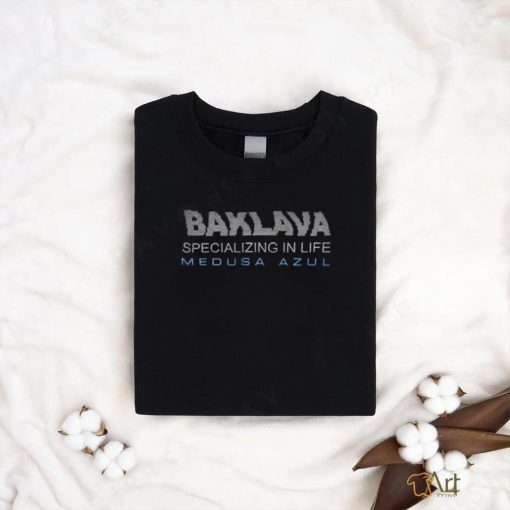 Baklava Specializing In Life Medusa Azul Tee Shirt