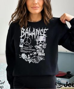 Balance skull light dark shirt