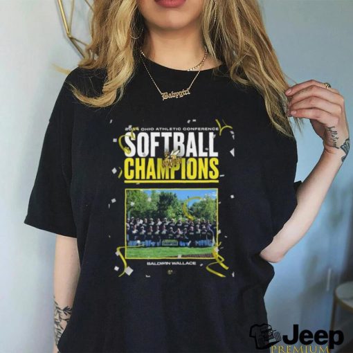 Baldwin Wallace Softball 2024 Ohio Athletic Conference Champions T Shirt