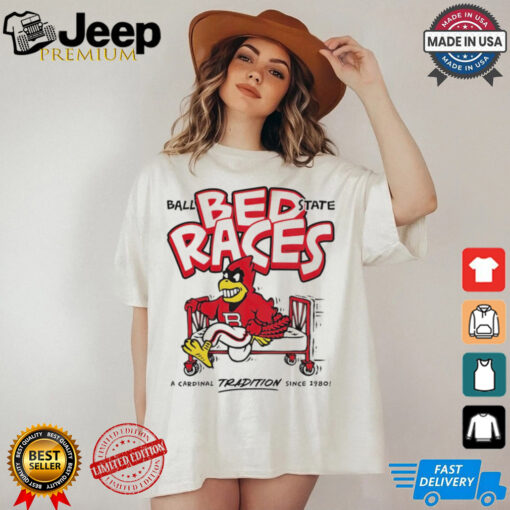 Ball State Bed Races a St Louis Cardinals tradition retro shirt