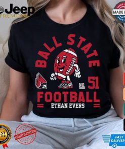 Ball State ncca football ethan evers shirt