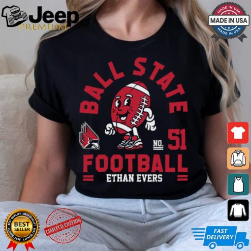 Ball State ncca football ethan evers shirt