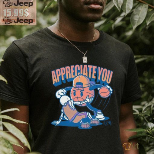 Ballislife Appreciate You Tee Shirt