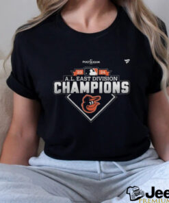 Baltimore Orioles 2024 AL East Division Champions Locker Room Shirt