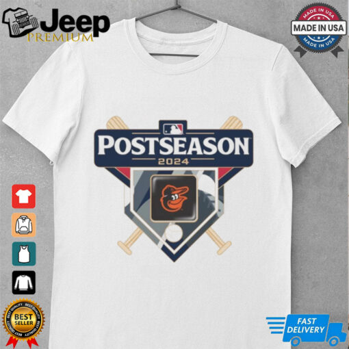 Baltimore Orioles 2024 MLB Postseason logo shirt