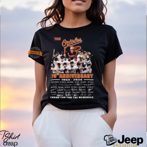 Baltimore Orioles 70th Anniversary Unisex T Shirt