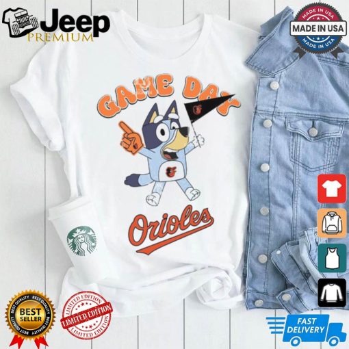 Baltimore Orioles Bluey Game Day shirt