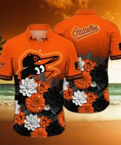 Baltimore Orioles MLB Flower Hawaii Shirt And Tshirt For Fans