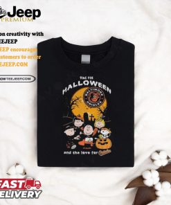 Baltimore Orioles Snoopy Peanuts Time For Halloween And Orioles shirt