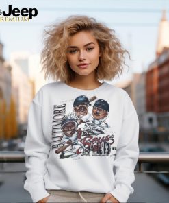 Baltimore Orioles baseball boy’s yard caricature vintage shirt