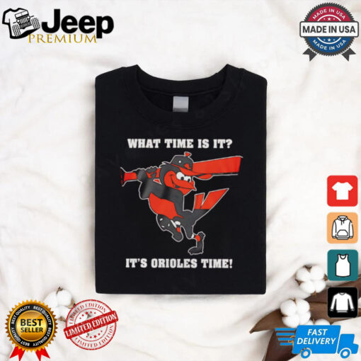 Baltimore Orioles what time is it it’s Orioles time shirt