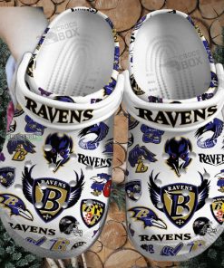 Baltimore Ravens Championship Crocs Clogs