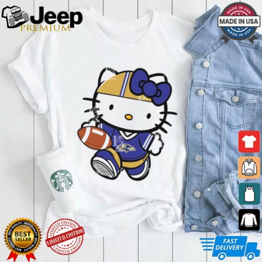 Baltimore Ravens Cute Hello Kitty Football shirt