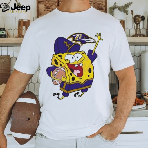 Baltimore Ravens Football Spongebob 2024 Shirt