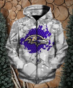 Baltimore Ravens Football Team Logo Sport Hoodie