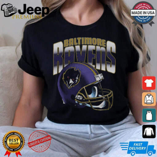 Baltimore Ravens Gradient Helmet shirt