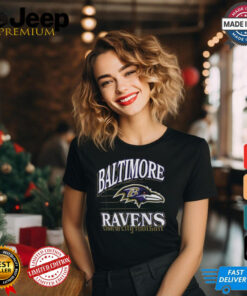 Baltimore Ravens Gridiron Charm City Football T Shirt