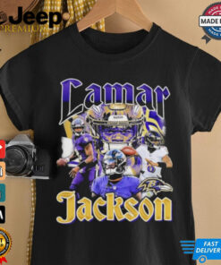 Baltimore Ravens Lamar Jackson Notorious Player T Shirts