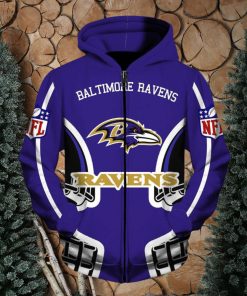 Baltimore Ravens Logo Sport Unisex Style Hoodie