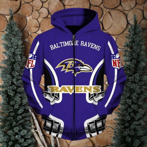 Baltimore Ravens Logo Sport Unisex Style Hoodie