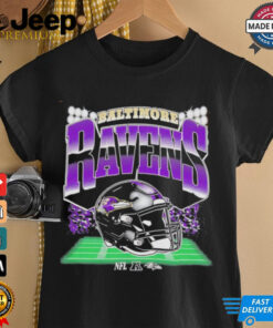 Baltimore Ravens M&T Bank Stadium helmet vintage t shirt